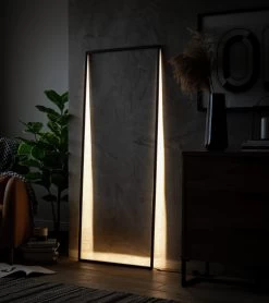 Habitat Scarcus Frame LED Floor Lamp - Black