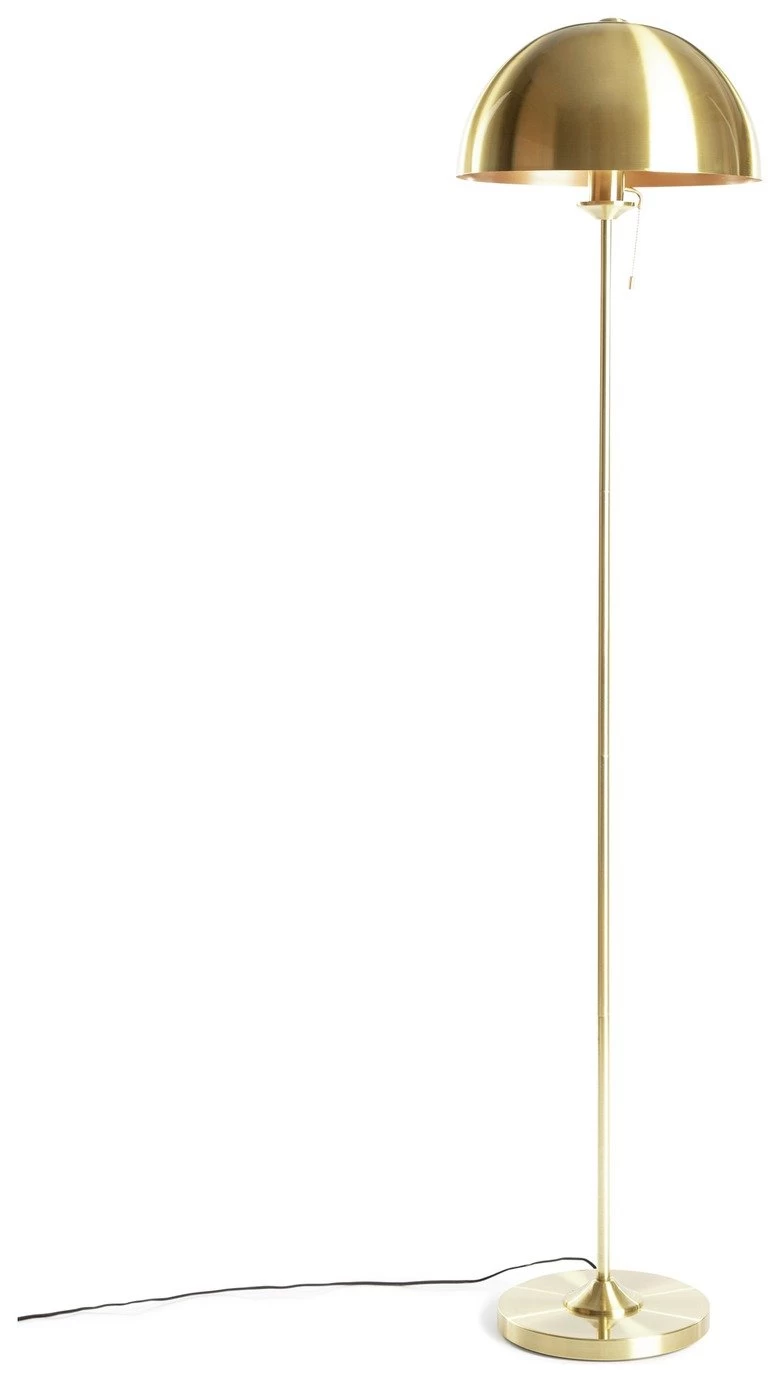 Habitat Manor House Floor Lamp - Brass - Image 2