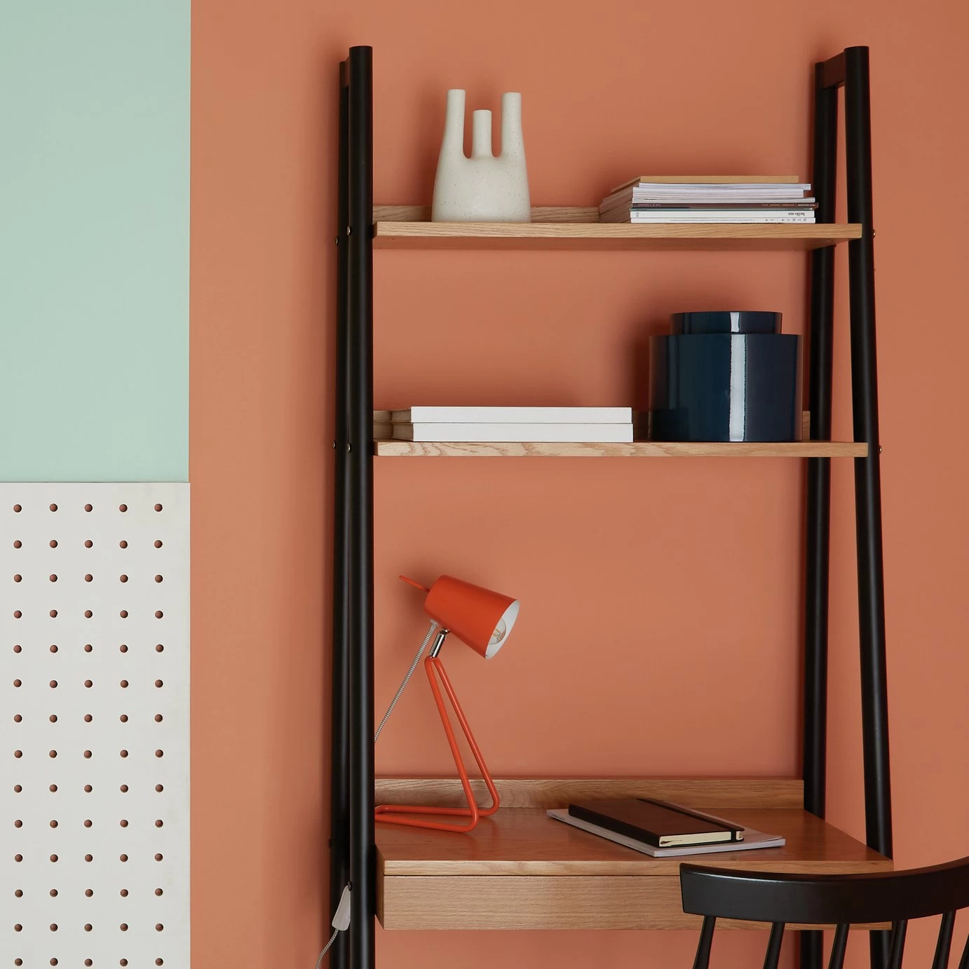 Habitat Lizzie Desk Lamp - Orange - Image 6