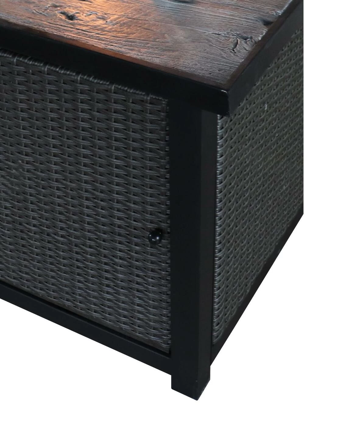 Teamson Home HF25601BA UK Gas Fire Pit With Cover - Image 5