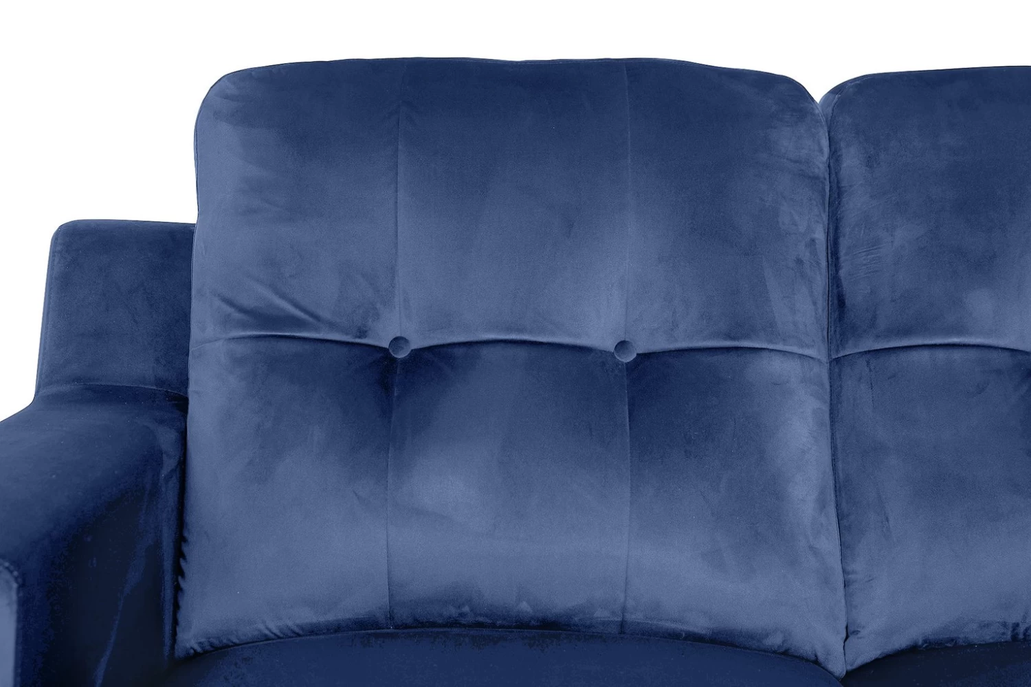 Habitat Emerson Velvet 2 Seater Recliner Sofa - Navy Blue - Image 11