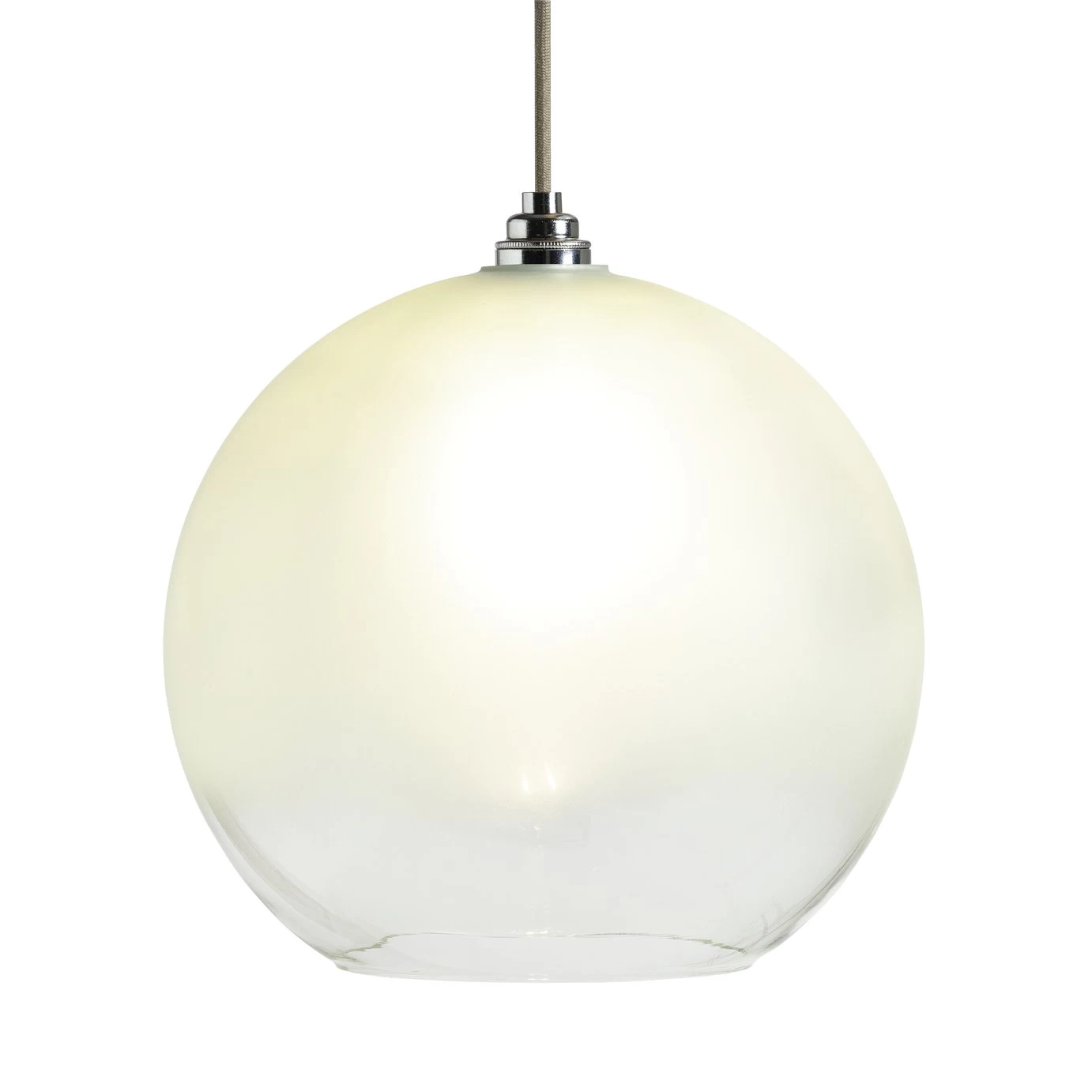 Habitat Kabaka 30cm Frosted Glass Shade - Clear - Image 5