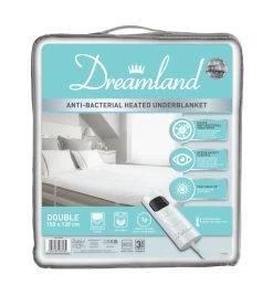 Dreamland Antibacterial Heated Underblanket - Double