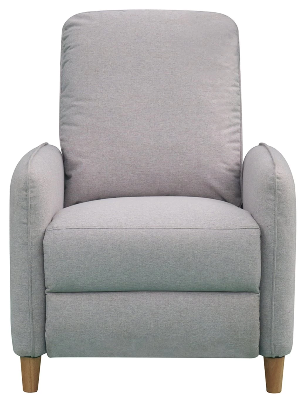 Habitat Tate Manual Pushback Recliner Chair - Grey - Image 3