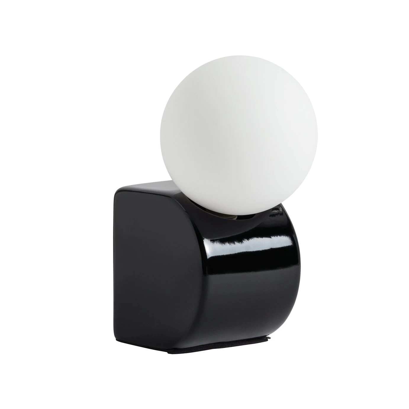 Habitat Vico Opal Table Lamp - Black
