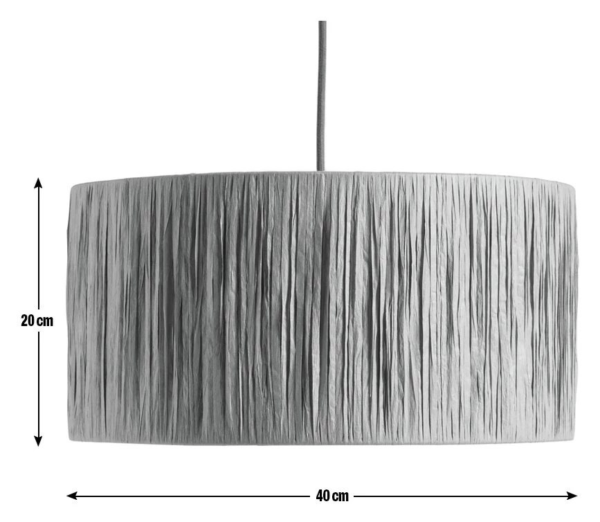 Habitat Salto Raffia Ceiling Shade - Image 3