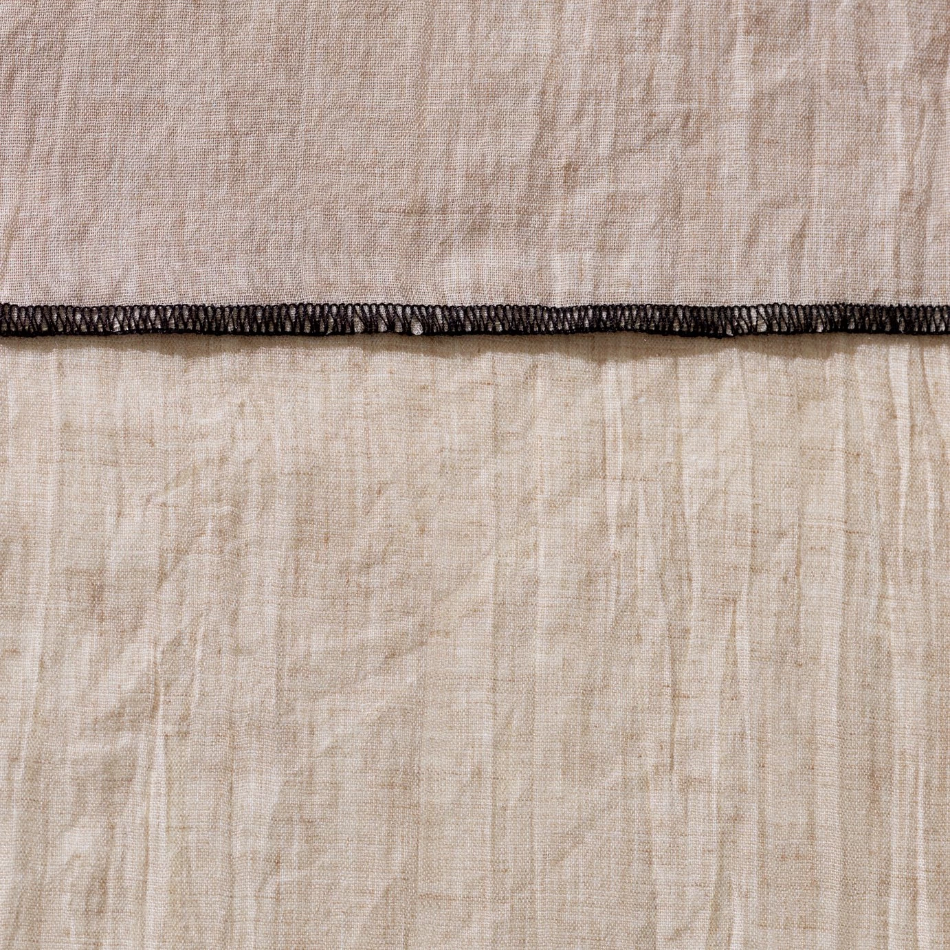 Habitat Double Voile Unlined Sheer Curtain - Natural - Image 2