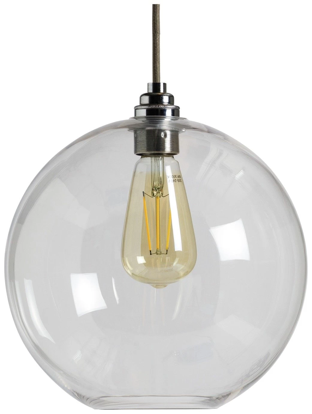 Habitat Toba Clear Pendant Glass Shade - Image 2