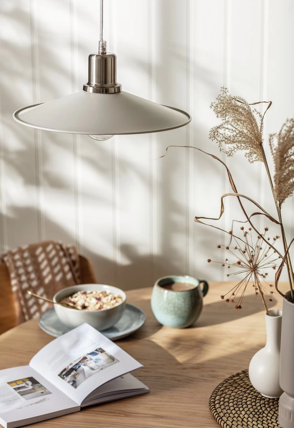 Habitat Pixie Pendant Light - Off White - Image 6