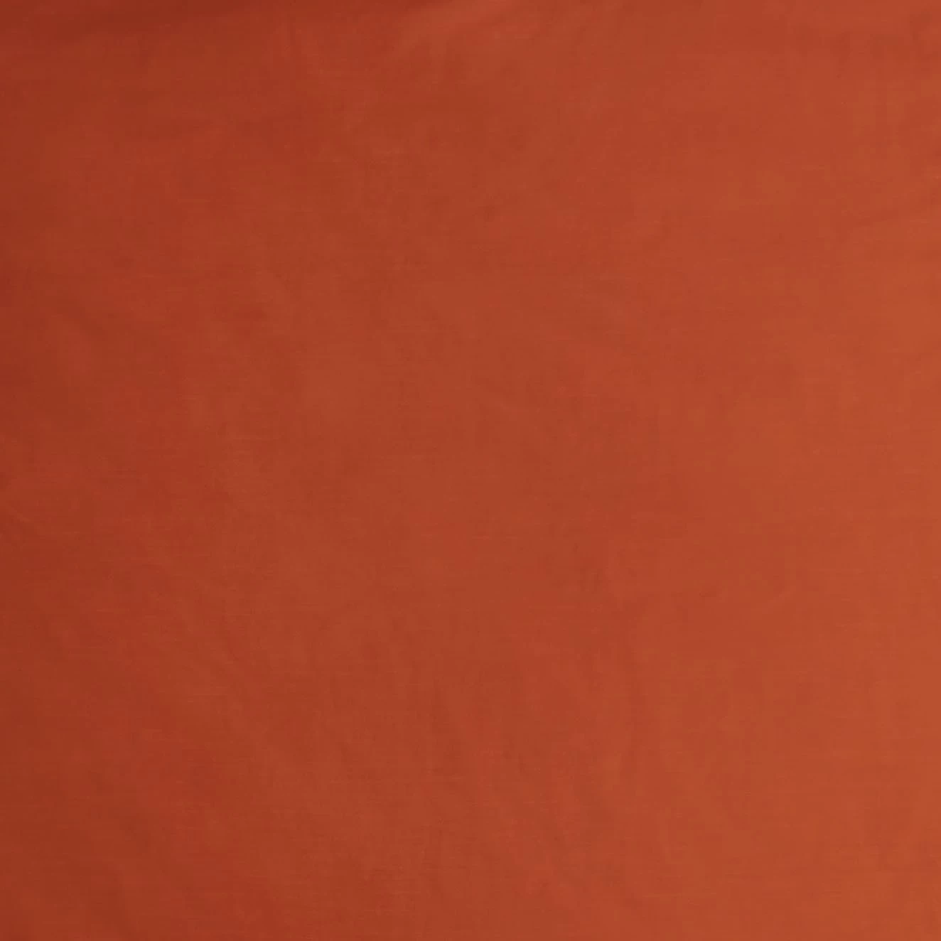 Habitat Cotton Linen Plain Rust Bedding Set - Double - Image 2