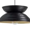 Habitat Hypnos Spun Bamboo 2 Tier Shade - Black