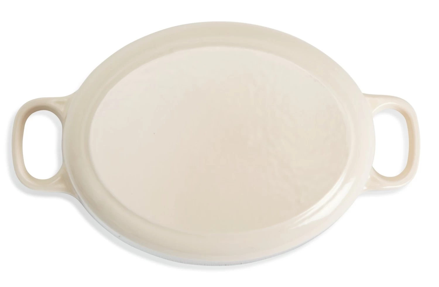 Habitat 2.4 Litre Oval Iron Casserole Dish - Cream - Image 5