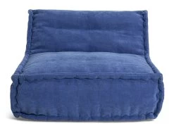 Kaikoo Estelle Quilted Bean Bag - Blue