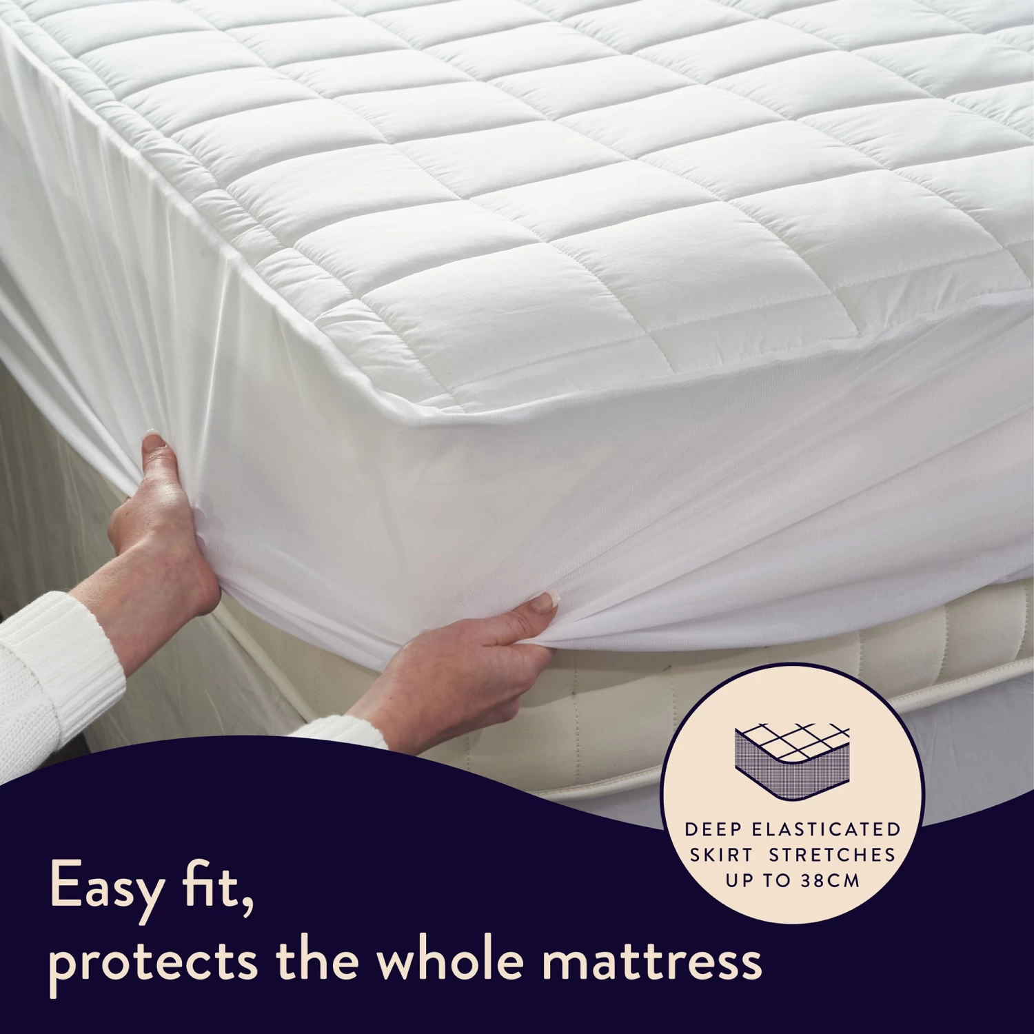 Dreamland Dual Control Mattress Protector-Super King - Image 5