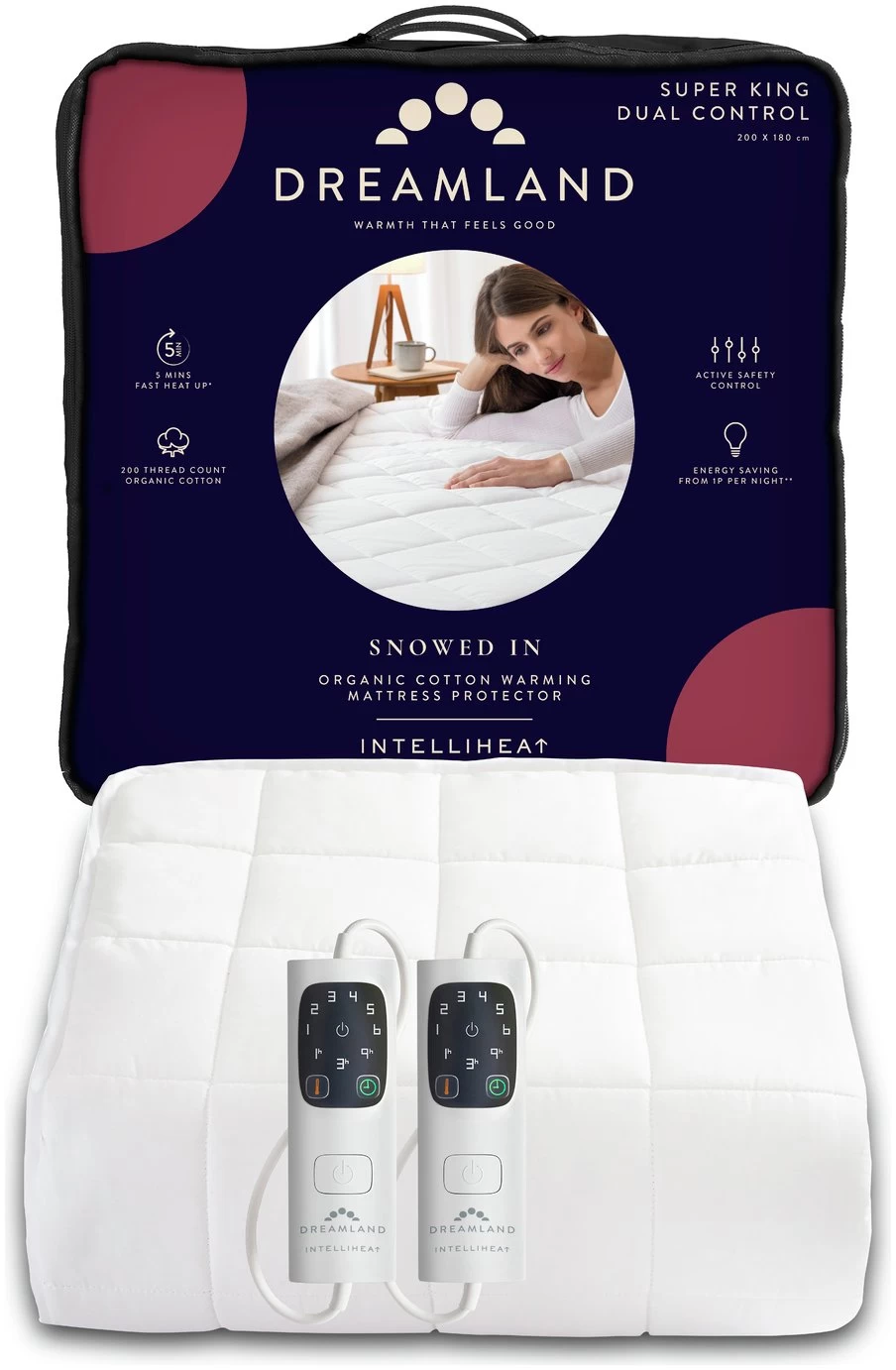 Dreamland Dual Control Mattress Protector-Super King - Image 10