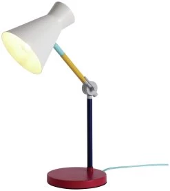 Habitat Jean Colour Block Desk Lamp – Multicoloured