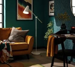 Habitat Vesper Cone Task Floor Lamp - White