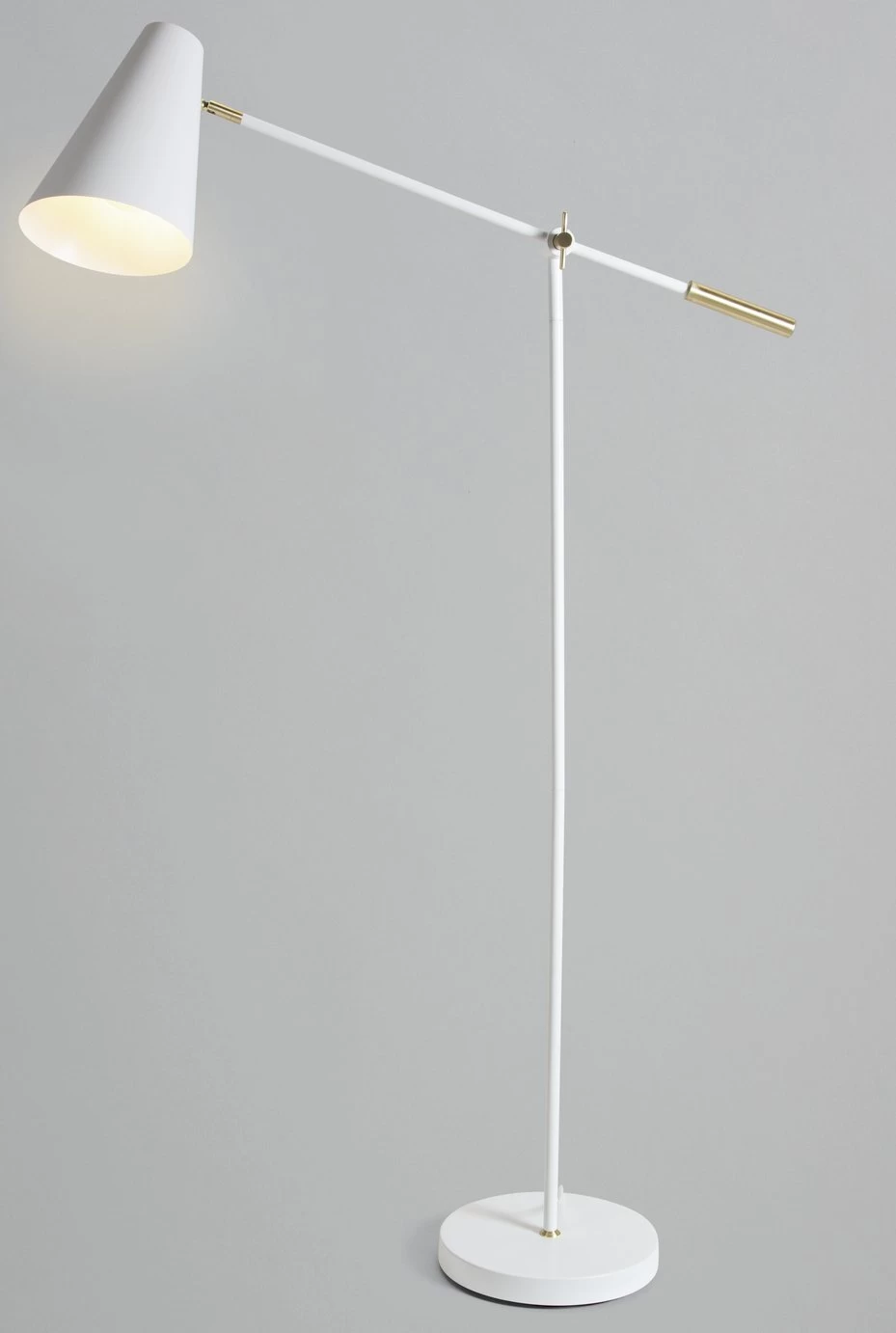 Habitat Vesper Cone Task Floor Lamp - White - Image 3