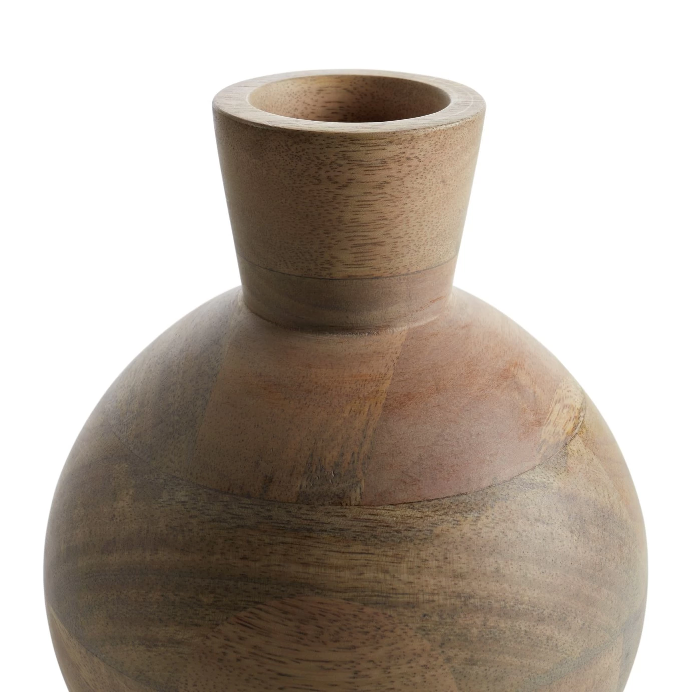 Habitat Mango Wood Vase - Natural - Image 4