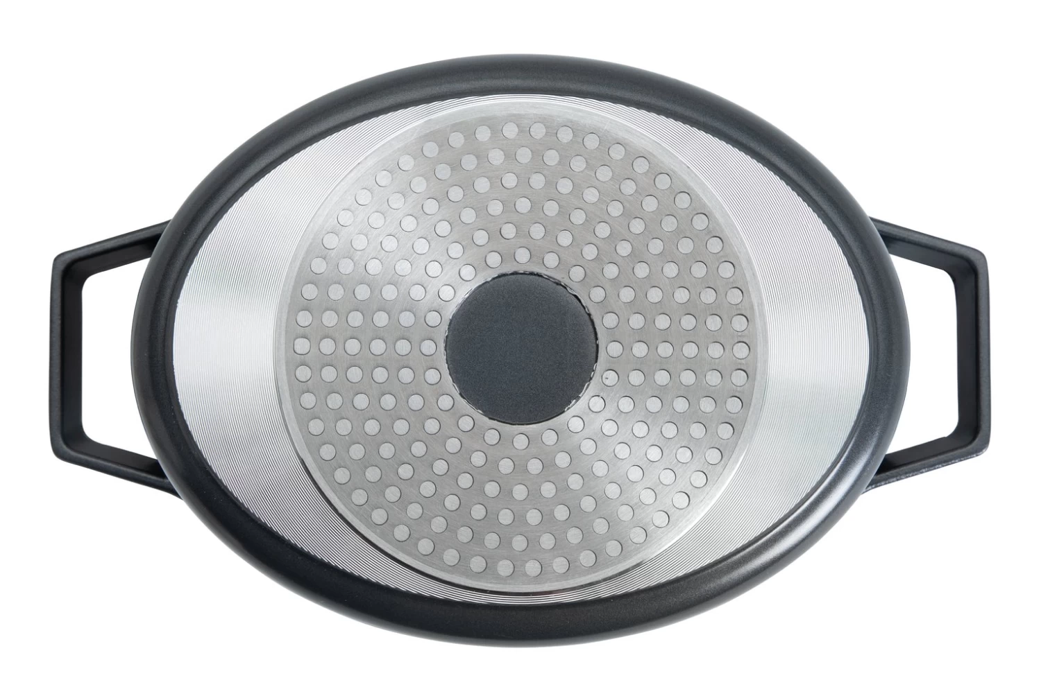 Habitat 4.2LT Cast Aluminium Casserole Dish - Black - Image 5