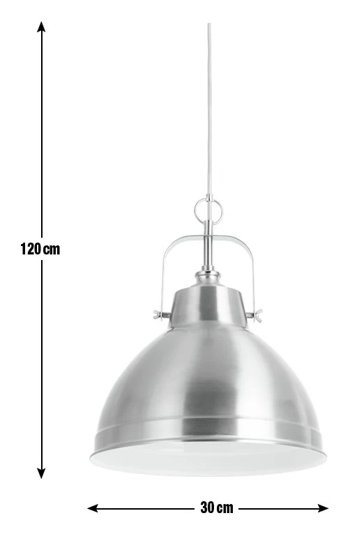 Habitat Cetus Fisherman Pendant - Satin Nickel - Image 6