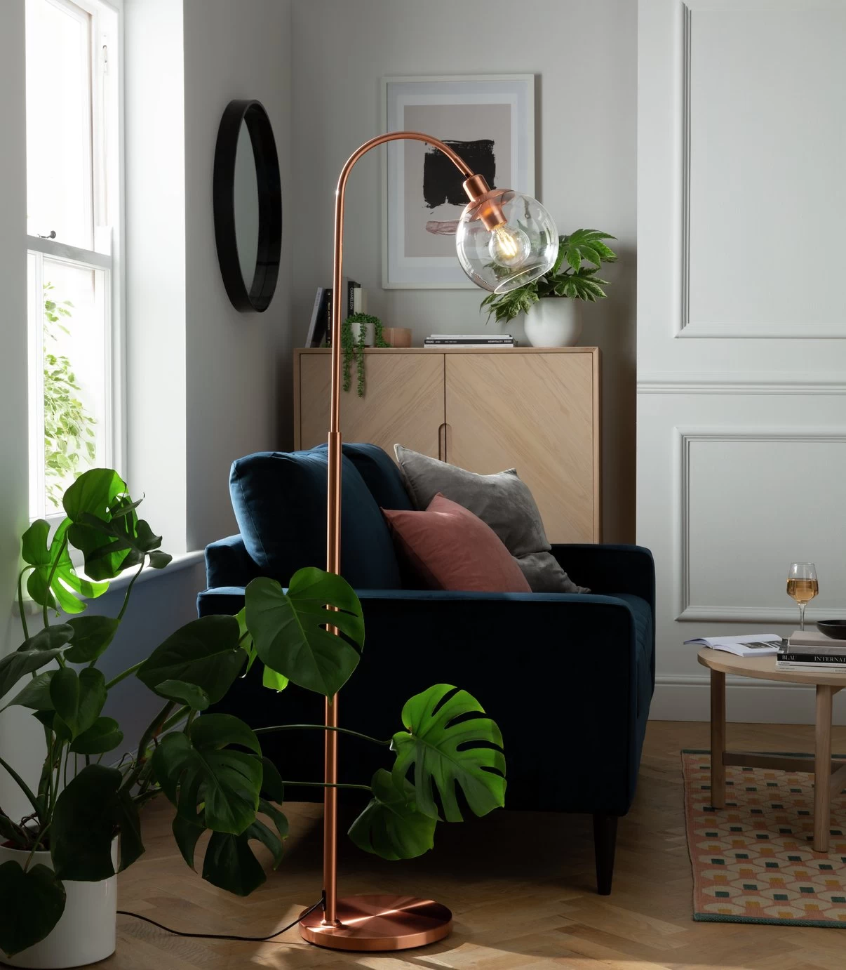 Habitat Coleman Floor Lamp - Copper - Image 9