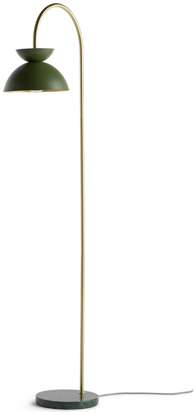 Habitat Dasni Floor Lamp - Marble & Brass - Image 2