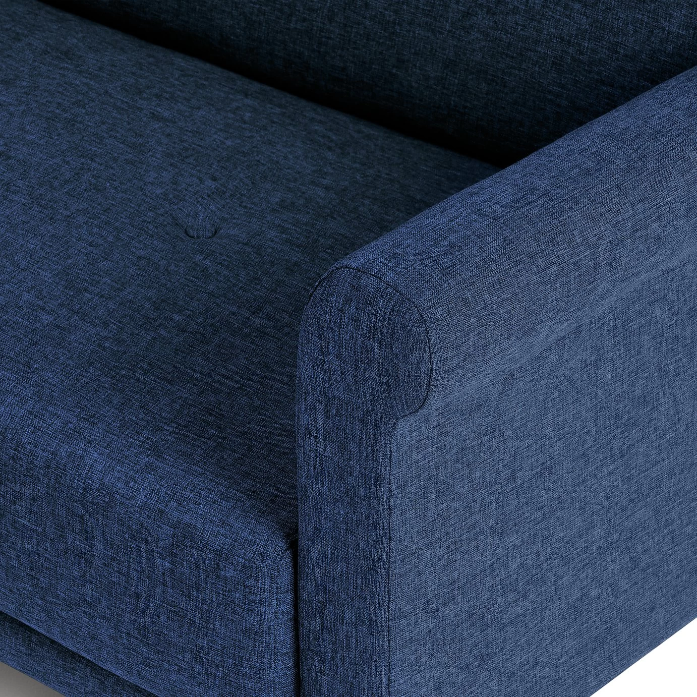 Habitat Evie Fabric 2 Seater Sofa In A Box - Navy Blue - Image 7