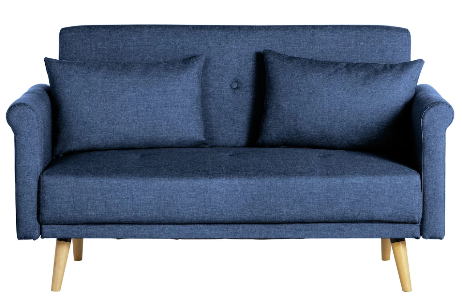 Habitat Evie Fabric 2 Seater Sofa In A Box - Navy Blue - Image 10