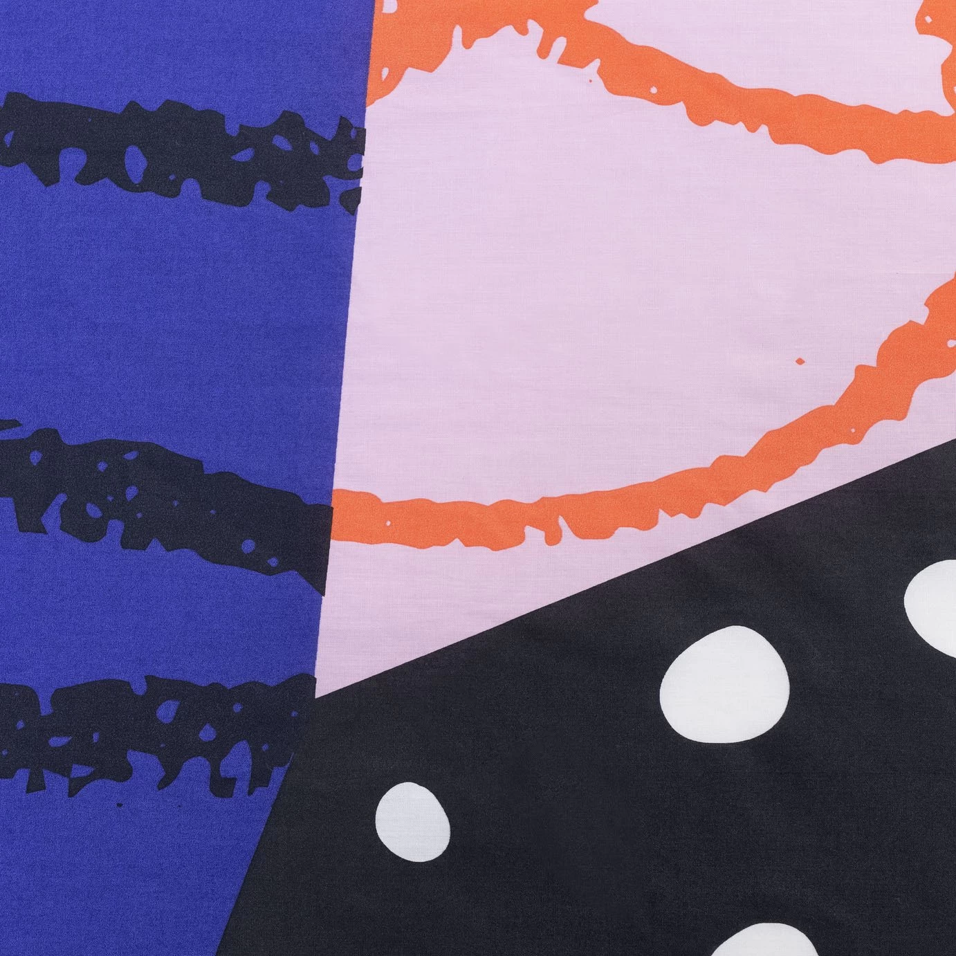 Habitat Panel Print Multicolour Bedding Set - Single - Image 2