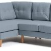 Habitat Joshua Left Hand Corner Chaise Sofa - Blue