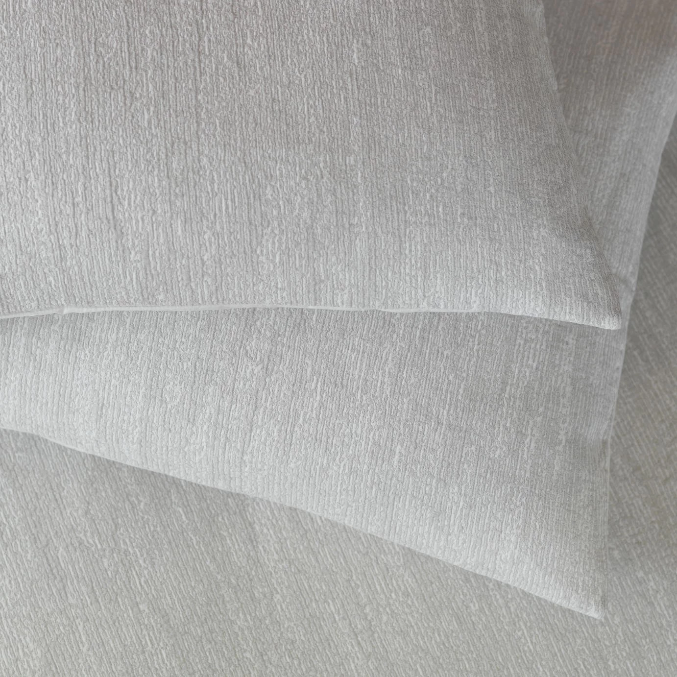 Habitat Cotton Matelassé Grey Bedding Set - Double - Image 4