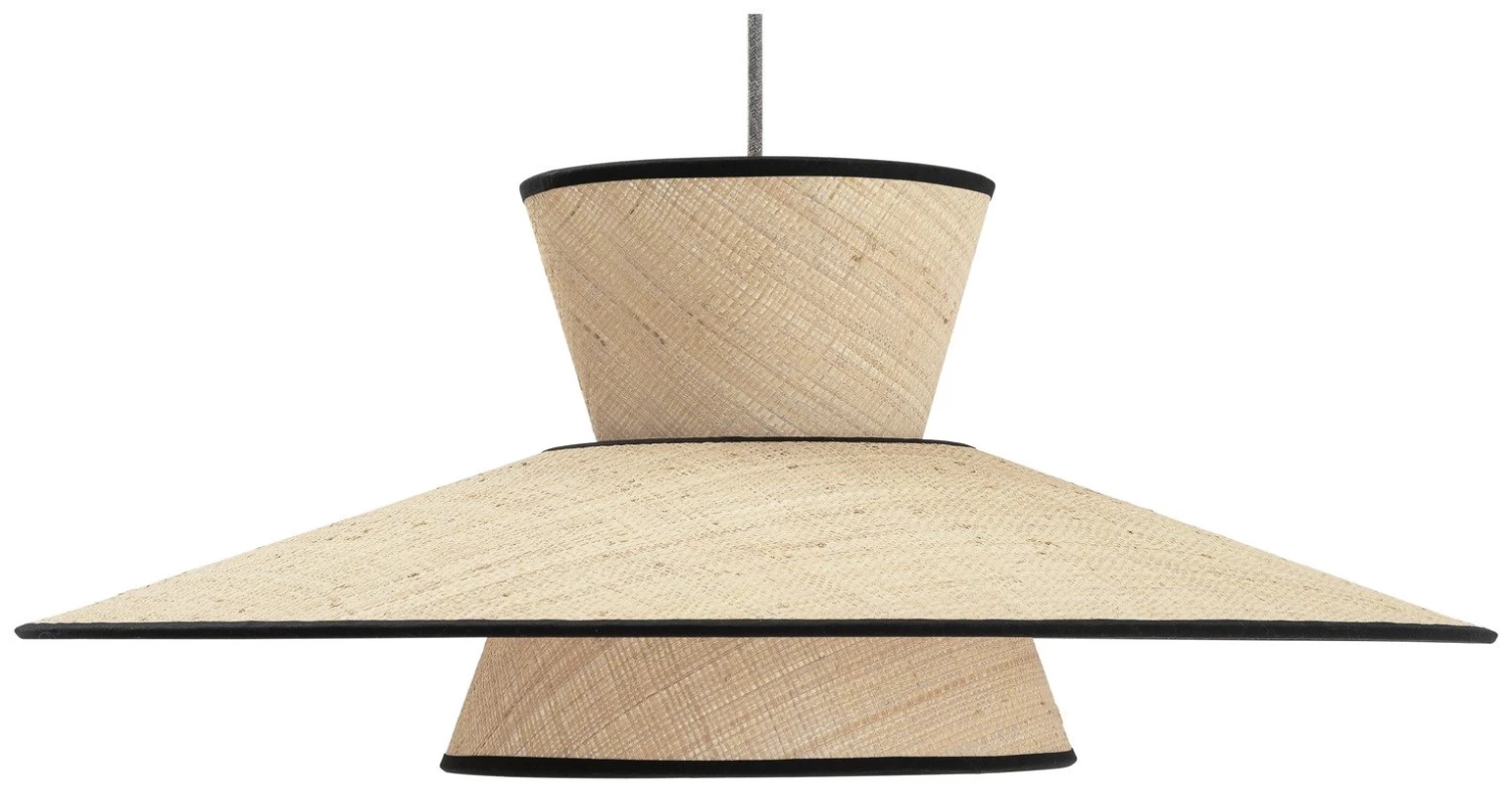 Habitat Otto 2 Tier Pendant Shade - Natural - Image 2